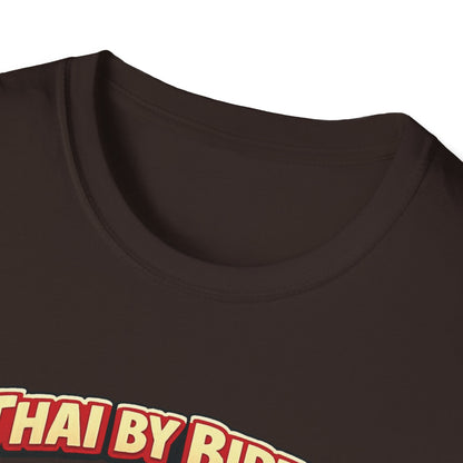 Thai by birth, American by BBQ Unisex Softstyle Tee