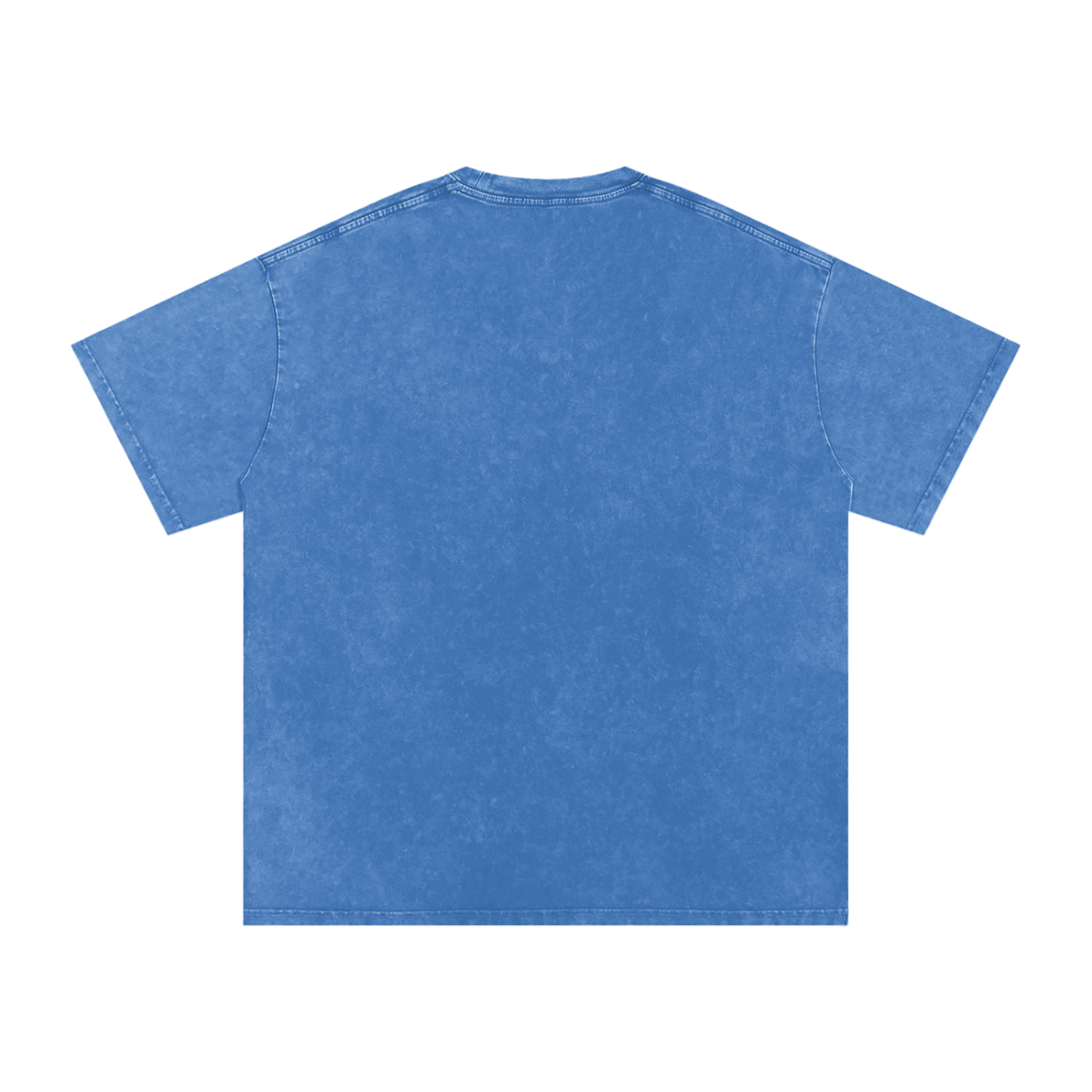Thai Tea Snow Washed Oversized Unisex Cotton T-Shirt