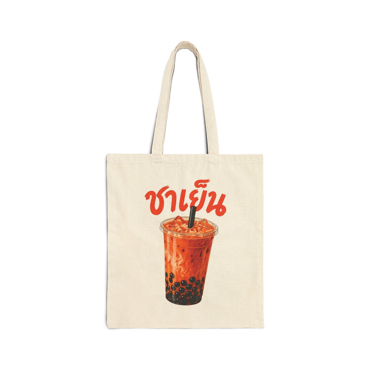 ชาเย็น Thai Boba Milk Tea Tote Bag