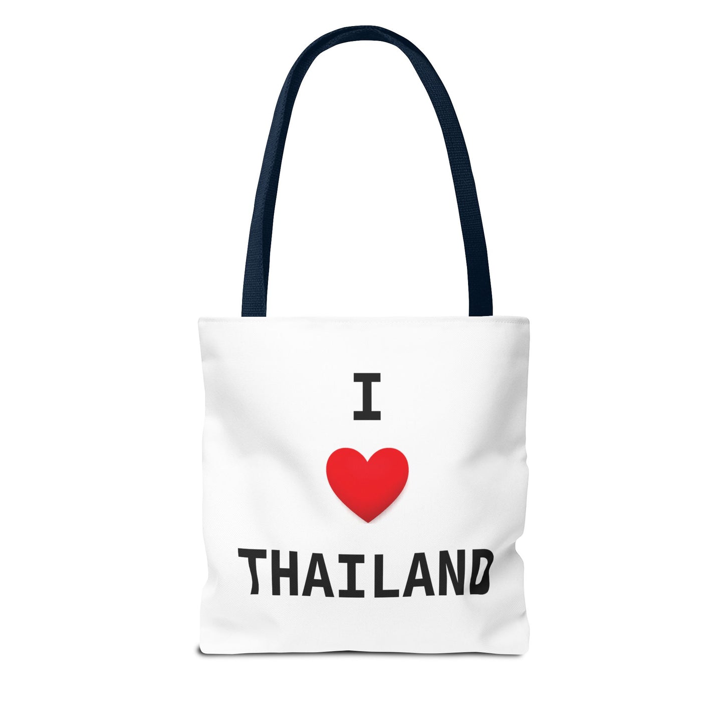 I heart Thailand with Thailand flag Tote Bag (AOP)