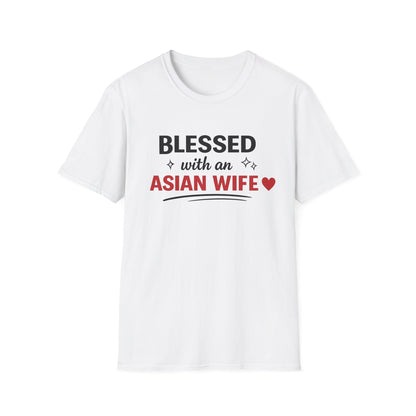 Bless With An Asian Wife Softstyle T-Shirt