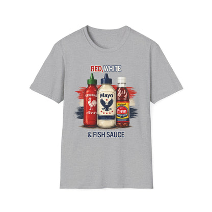 Red, White & Fish Sauce Tee
