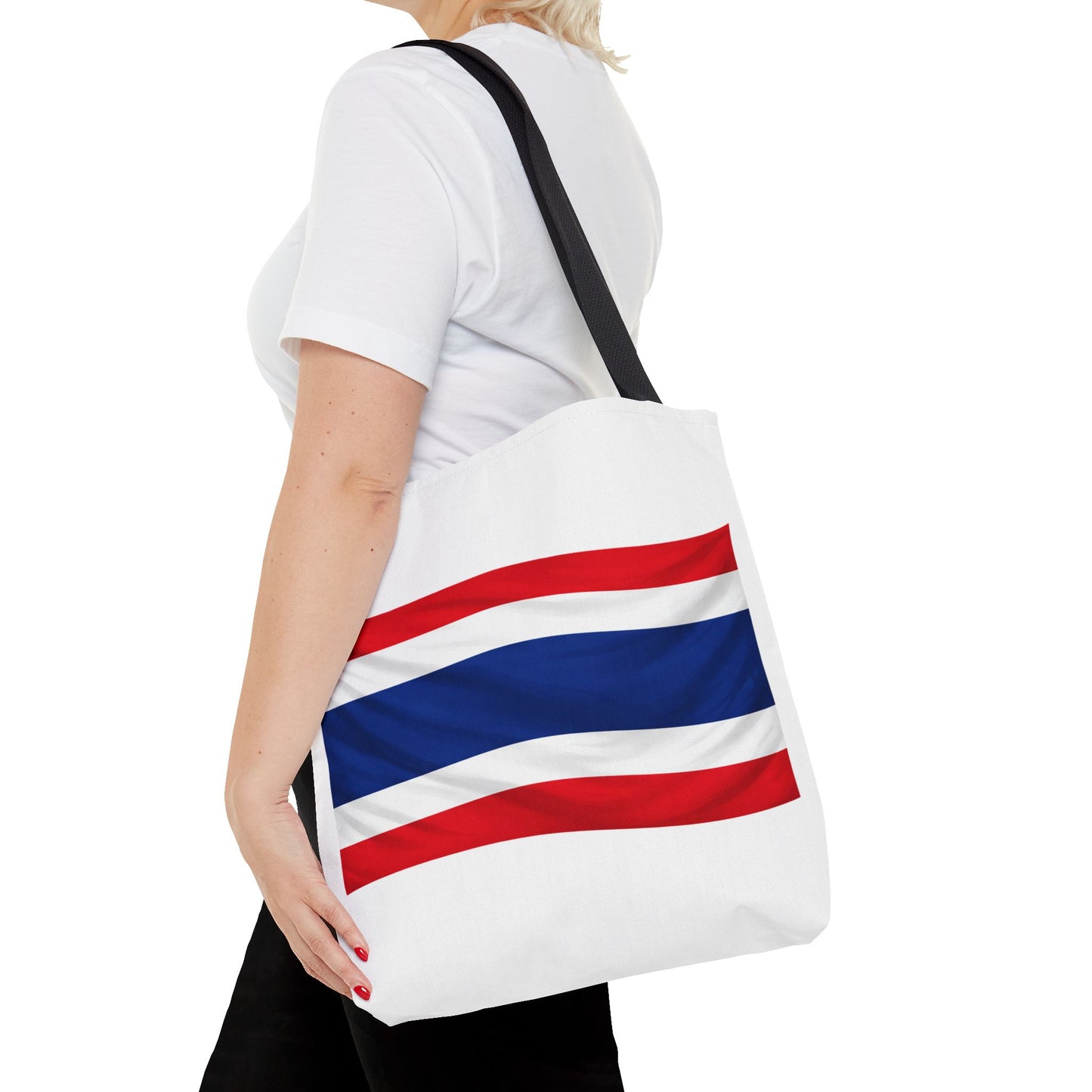 I heart Thailand with Thailand flag Tote Bag (AOP)