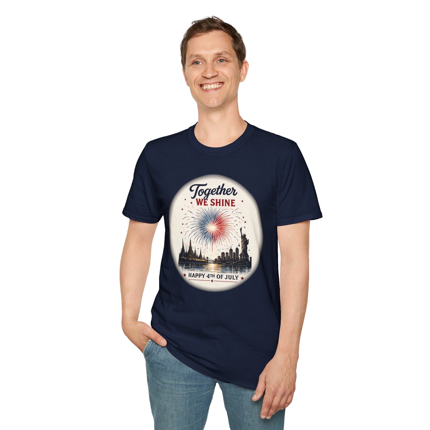Together We Shine 4th of July Tee