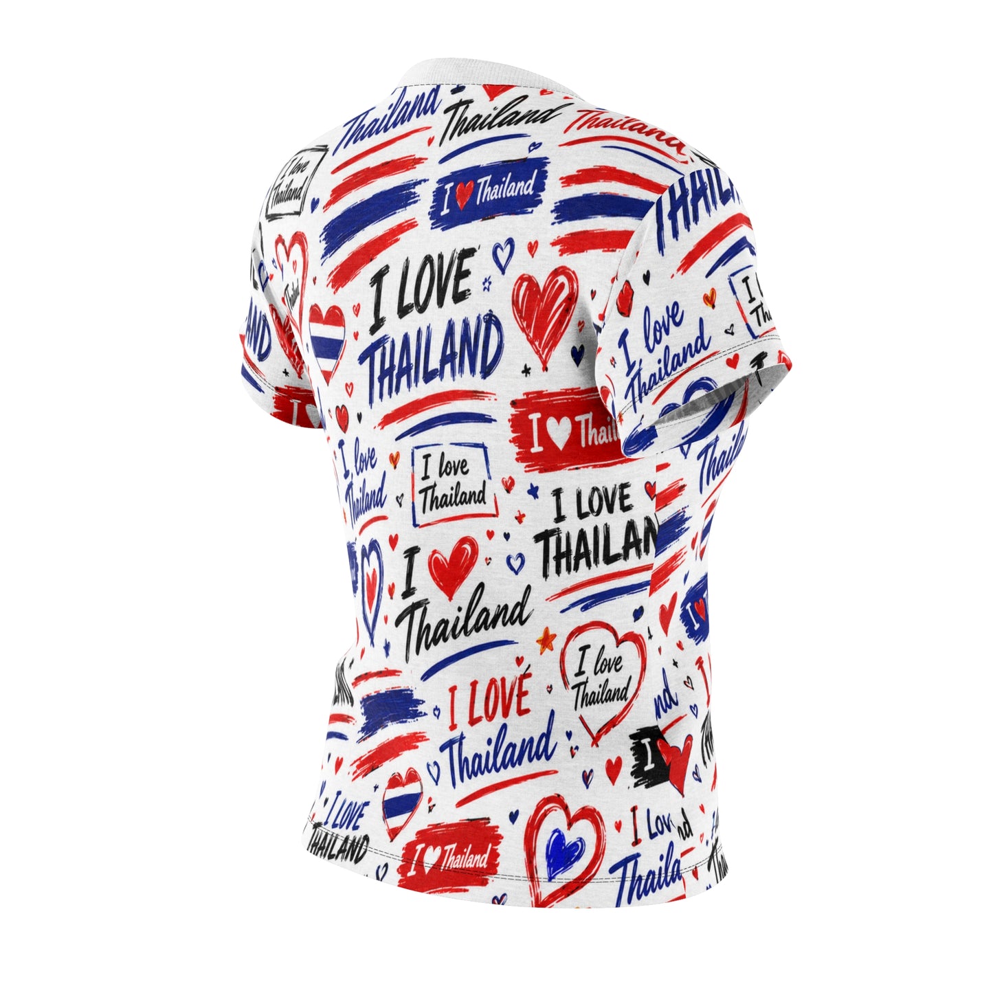 I Love Thailand Women's Cut & Sew Tee (AOP)