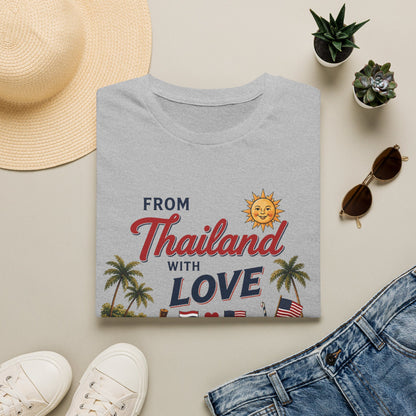 From Thailand With Love. 4th of July Unisex Tee