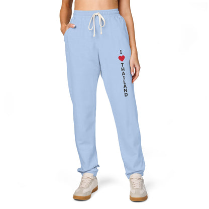 I Heart Thailand Unisex Fleece Sweatpants