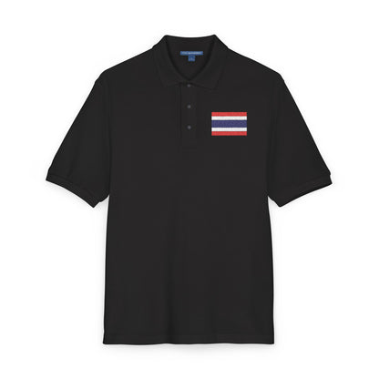 Thailand Flag Polo Shirt (Embroidery)