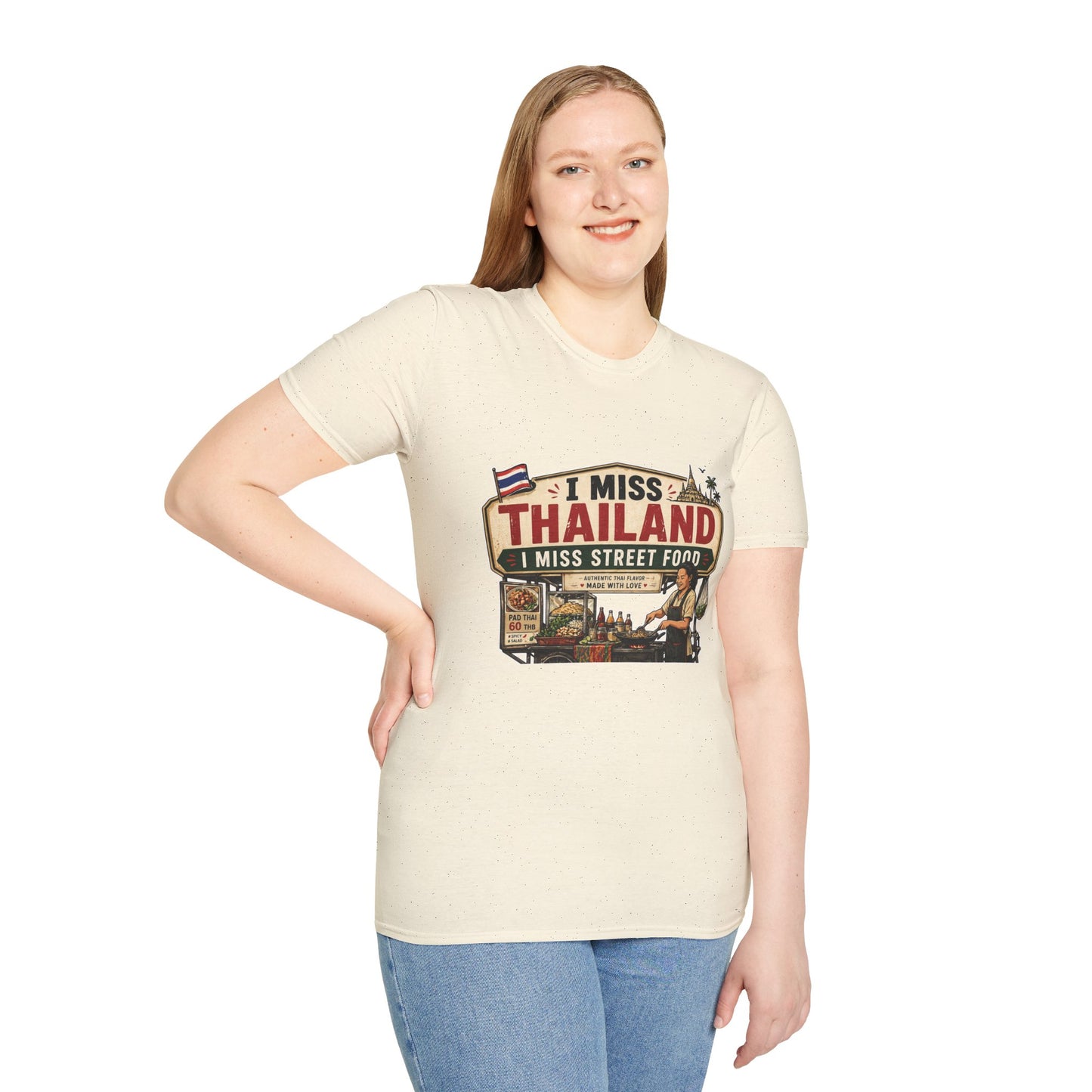 I Miss Thailand I Miss Street Food Unisex SoftStyle Tee