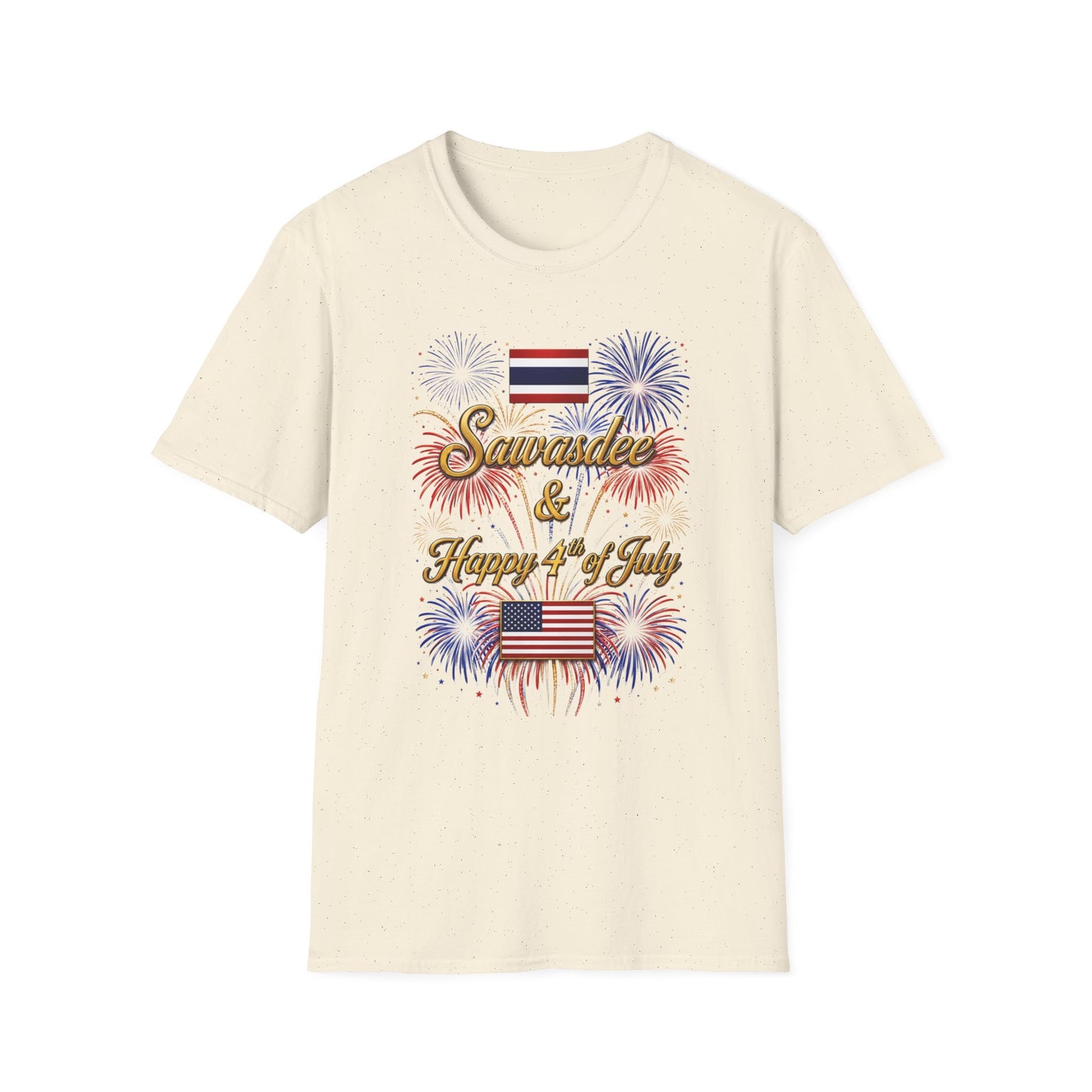 Sawasdee & Happy 4th of July Tee