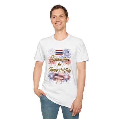 Sawasdee & Happy 4th of July Tee