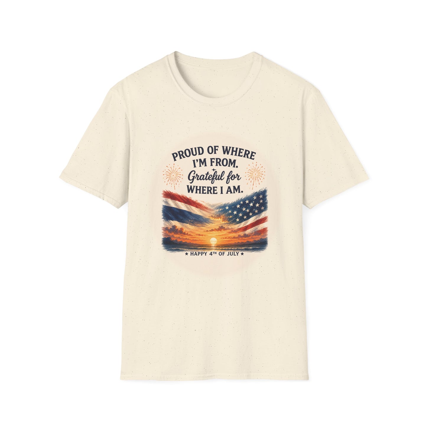 Proud of Where I'm From, Grateful for Where I am tee