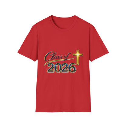 Class of 2026 (Cross) Softstyle T-Shirt