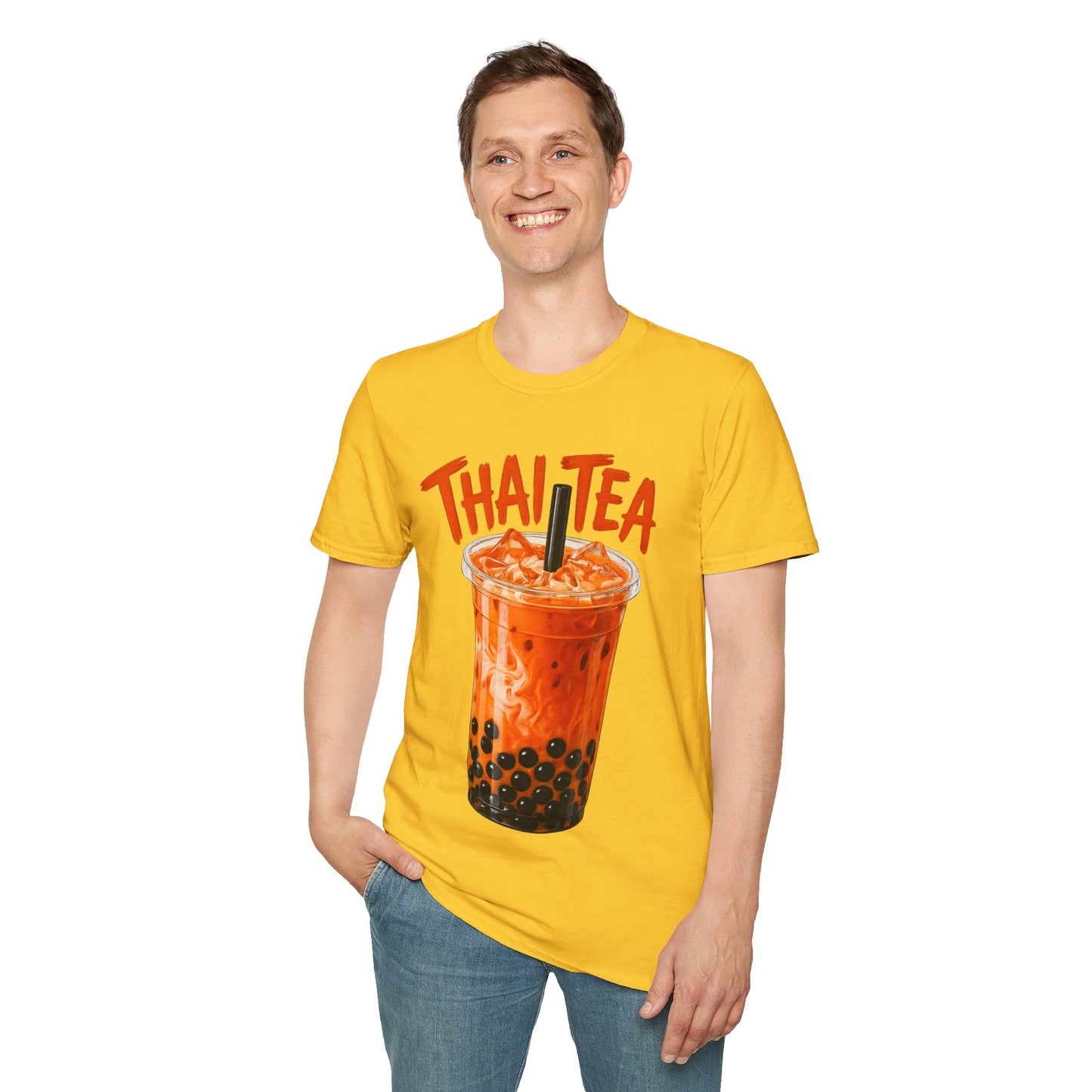 Thai Boba Tea Unisex SoftStyle Tee