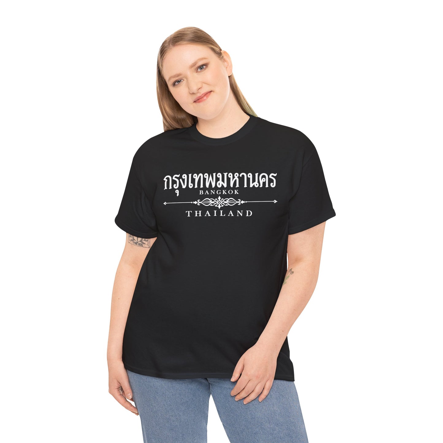 กรุงเทพมหานคร Bangkok Unisex Heavy Cotton Tee