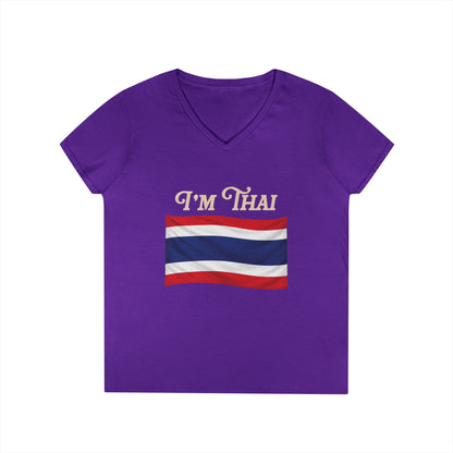 I’m Thai, Of Course I Speak Thailish V-Neck Tee