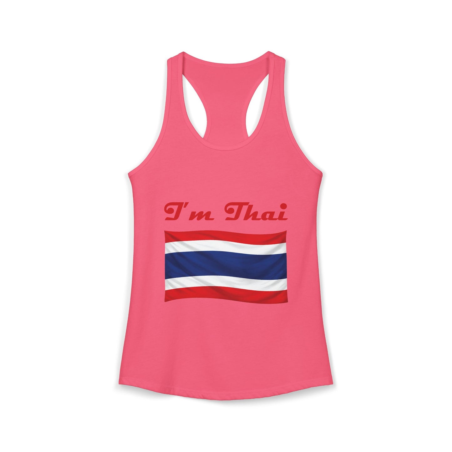 I'm Thai, of course I eat durian Women's Ideal Racerback Tank