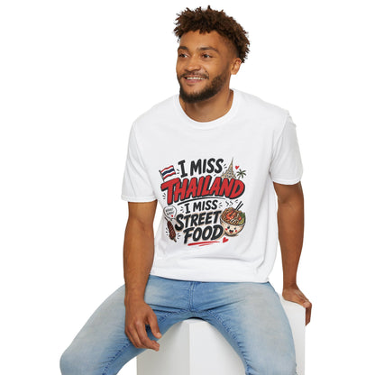 I Miss Thailand I Miss Street Food Unisex SoftStyle Tee