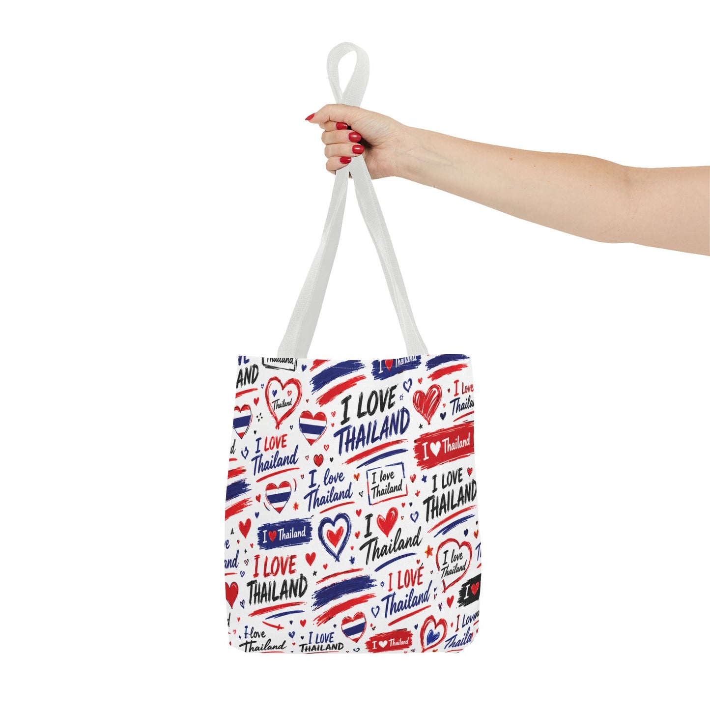 I love Thailand Tote Bag Wide Bottom