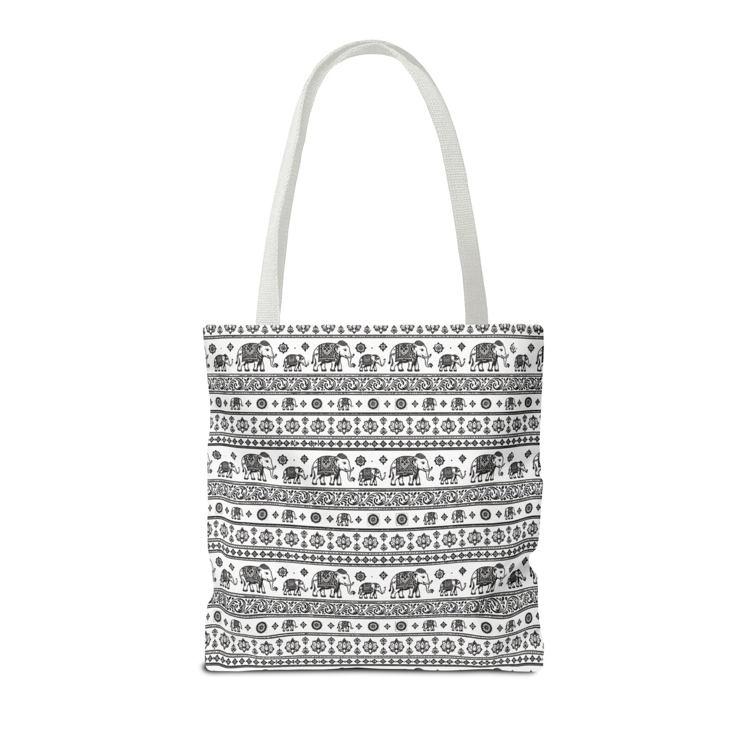 Thai Elephant Tote Bag - Patterned AOP
