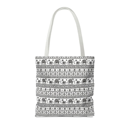 Thai Elephant Tote Bag - Patterned AOP