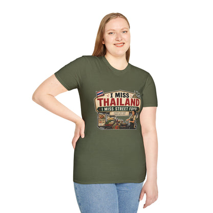 I Miss Thailand I Miss Street Food Unisex SoftStyle Tee