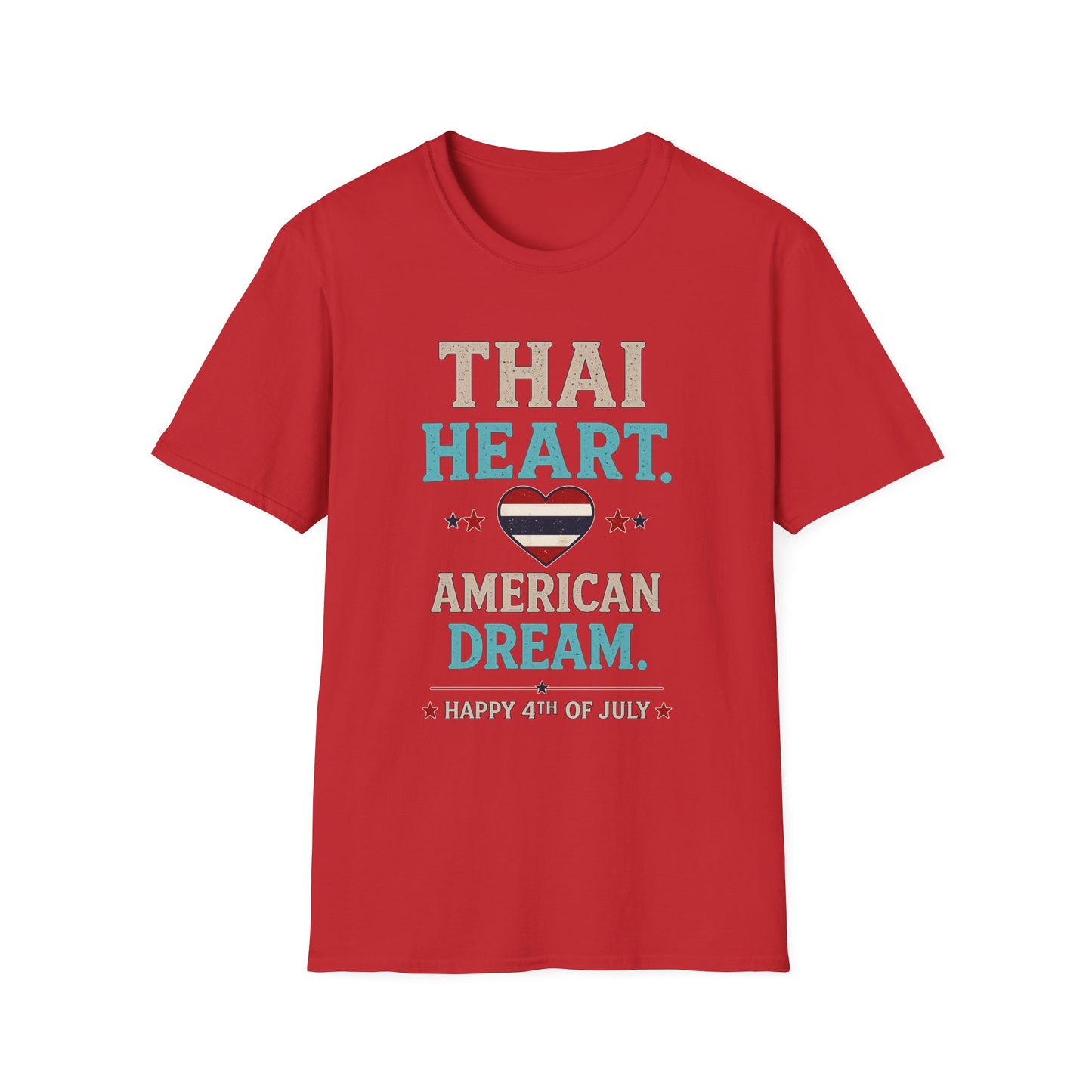 Thai Heart. American Dream. 4th of July Unisex Tee