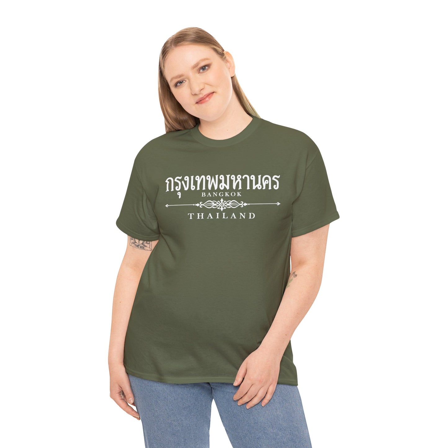 กรุงเทพมหานคร Bangkok Unisex Heavy Cotton Tee