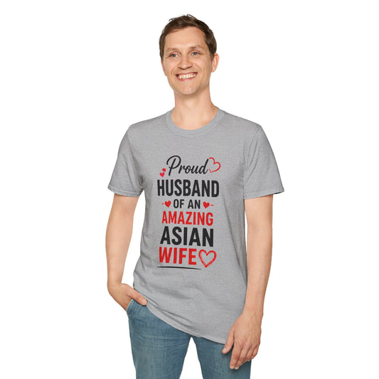 Proud Husband Of An Amazing Asian Wife Softstyle T-Shirt
