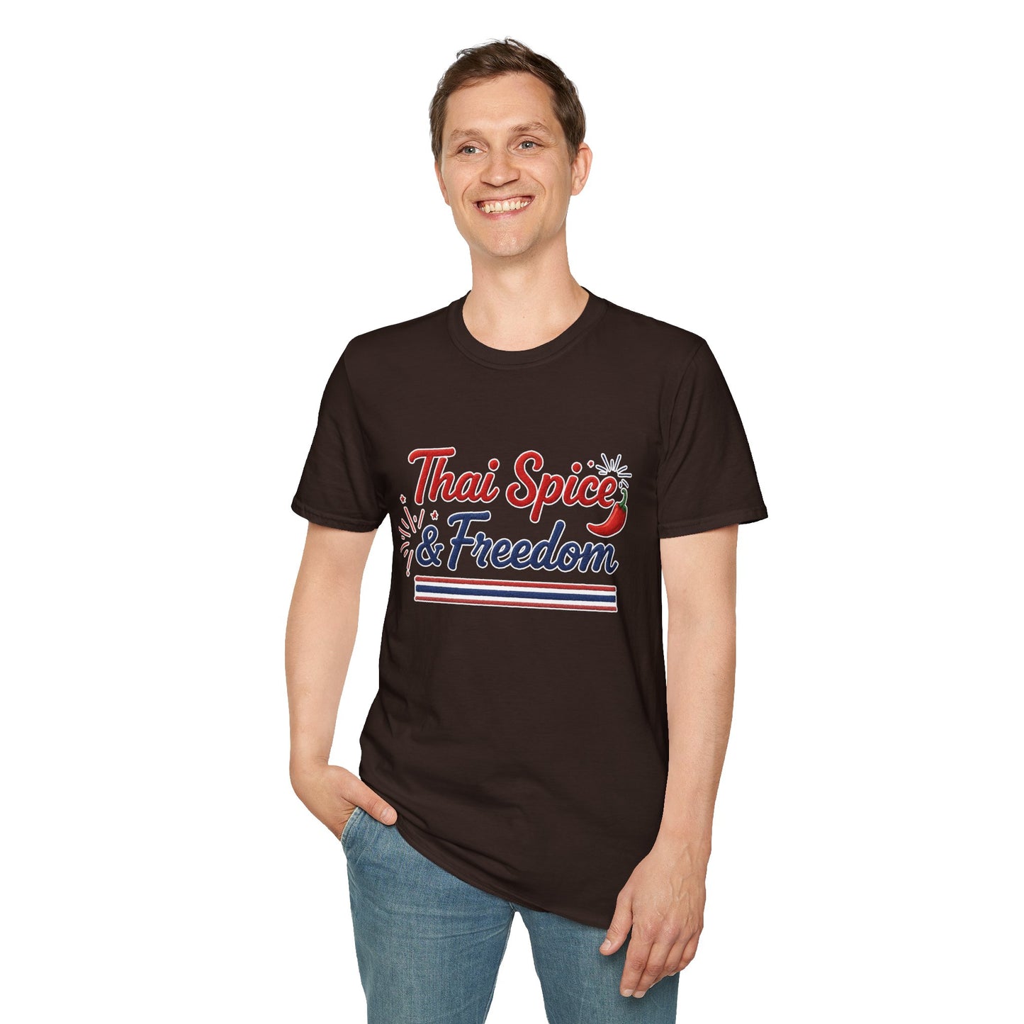 Thai Spice & Freedom Unisex Softstyle Tee