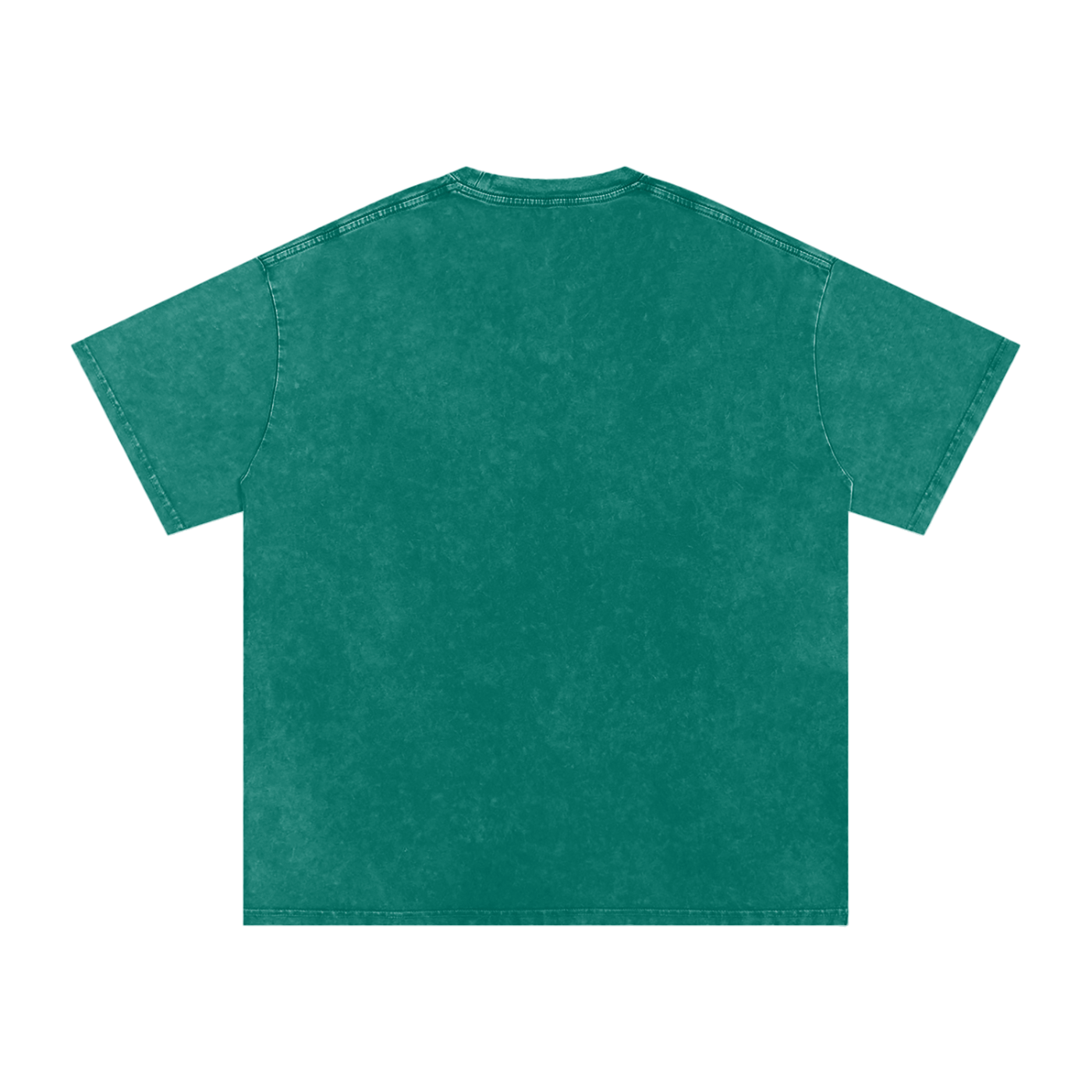 Thai Tea Snow Washed Oversized Unisex Cotton T-Shirt