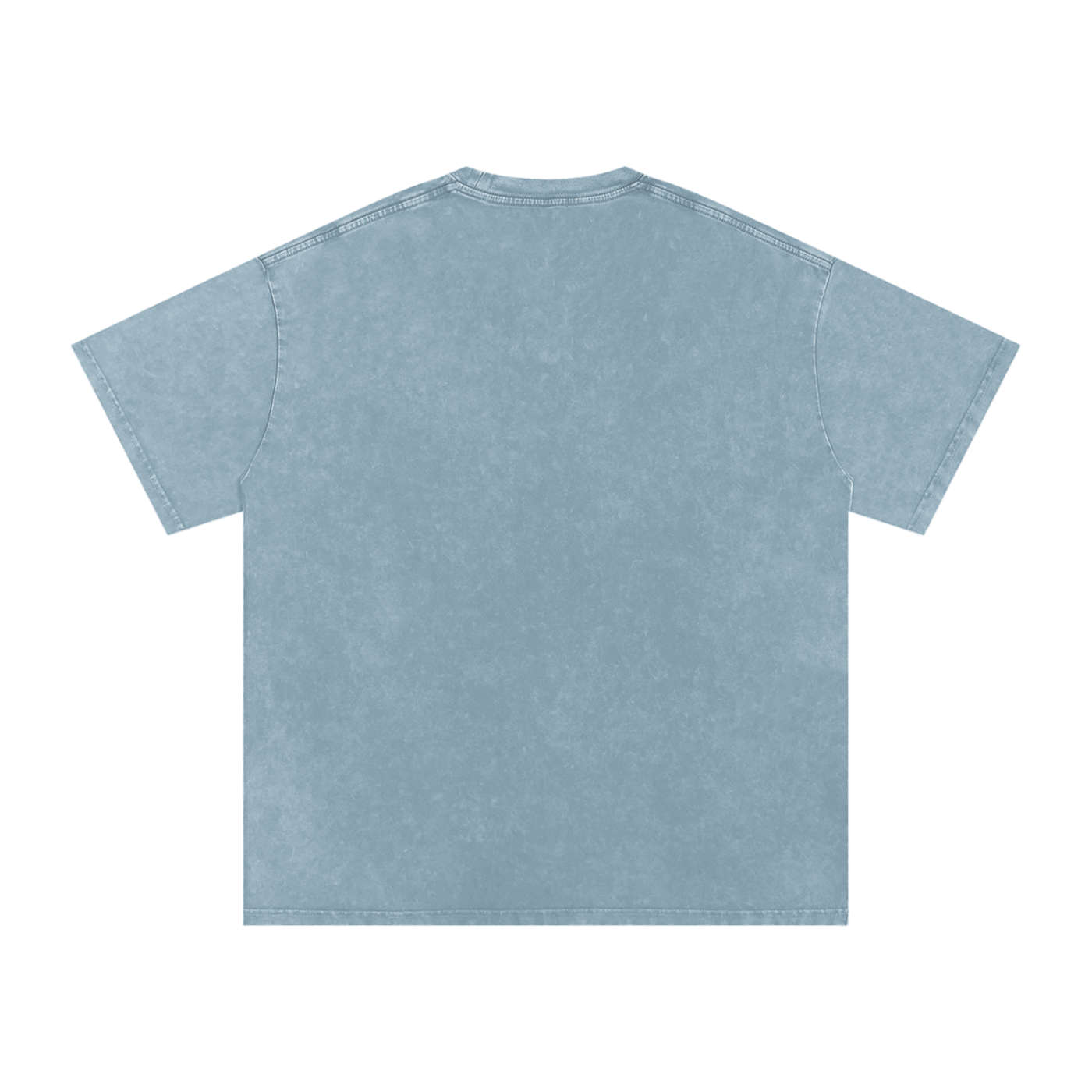 Thai Tea Snow Washed Oversized Unisex Cotton T-Shirt